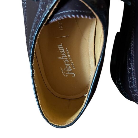 Florsheim Imperial Brown Leather Interior Mens Size 8